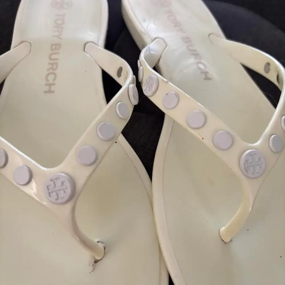Tory burch white cream